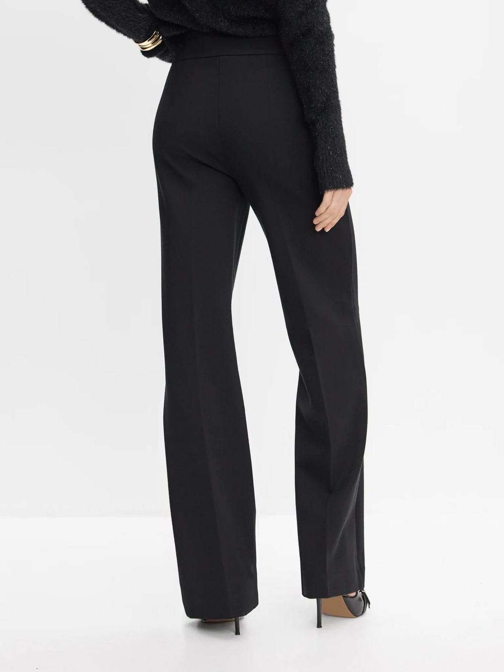 NWT Melanie Lyne Soho Button Detail Pants - Size 6 - Picture 2 of 11